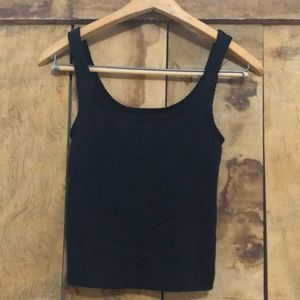 Black Crop Tank